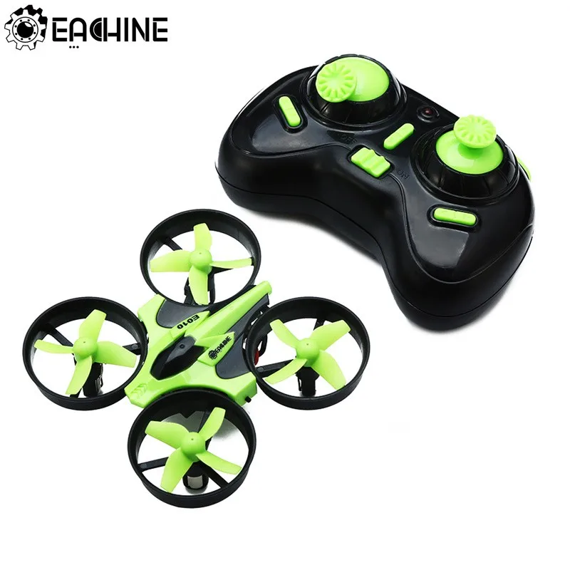 Eachine E010 Mini 2 4G 4CH 6 A xis 3D функция памяти без головы Радиоуправляемый квадрокоптер RTF