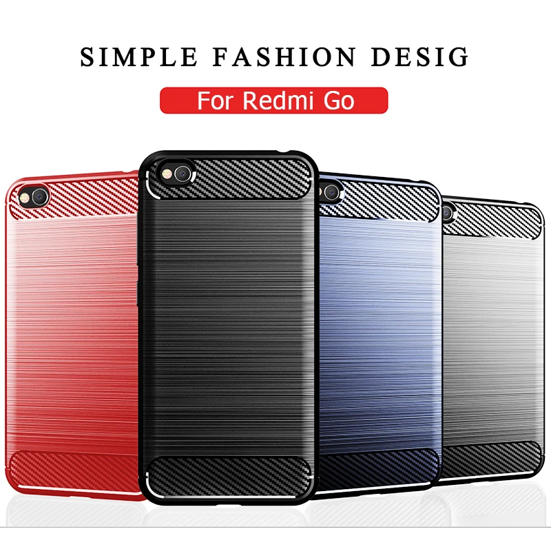 Чехол для Xiaomi Redmi GO, Силиконовый прочный защитный чехол, мягкий чехол для Xiaomi Xiomi Redmi GO, чехол для телефона из волокна RedMiGO, чехол s Fundas Coque