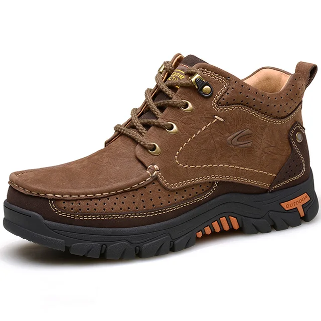 Camel Active Men Hiking Shoes Hunger Game Genuine Leather Camel Active Men Hiking Shoes Hunger Game Genuine Leather