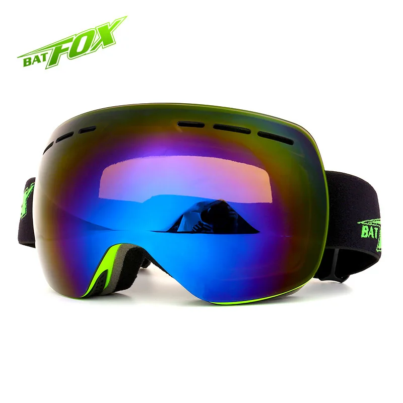 Buy 2017 New BAT FOX Unisex Snow Ski Goggles UV400