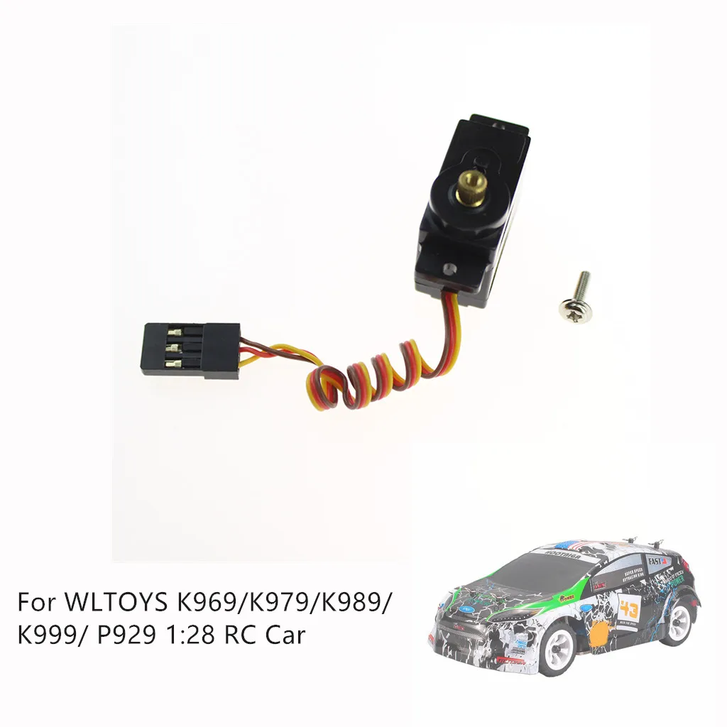 

Charging Upgrade Metal Steering Gear Servo For WLTOYS K969/K979/K989/K999/ P929 1:28 Car convenient and practical accessories
