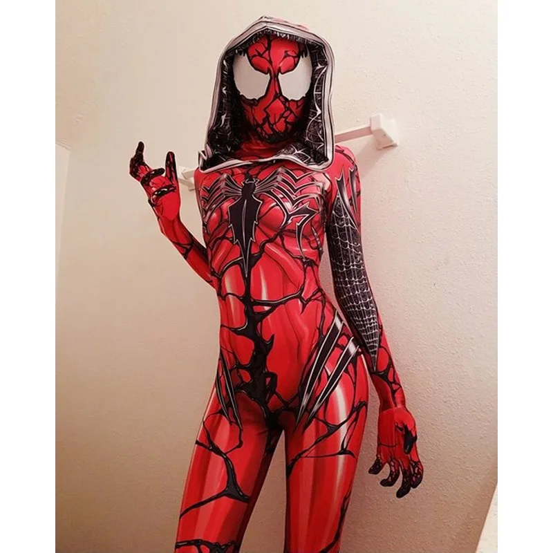 Coshome Гвендолин Косплей Костюм Гвен Стейси Человек-паук комбинезоны Хэллоуин костюм для женщины zentai боди