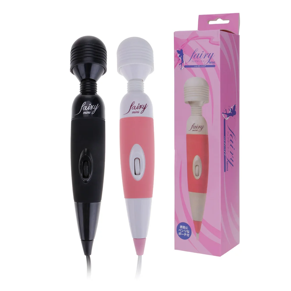 

Wonder Land Mini Powerful Multi Speed Plug In Vibrating Massager Wand For Couples Valentine's Day