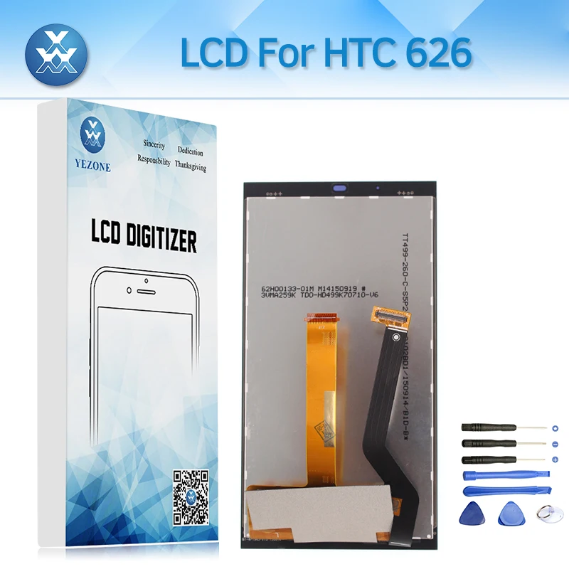 100 Tested For HTC Desire 626 626G Lcd Screen Display Touch Glass
