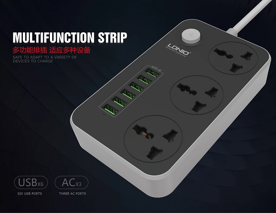 LDNIO DESKTOP PHONE CHARGER (13)