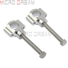 Мотоциклы 7,8 ''стоянок Cafe Racer универсальный для Honda Yamaha Harley XS650 CB250 XJR1300 Подставка-поплавок для Go 22 мм Бар держатель с зажимом