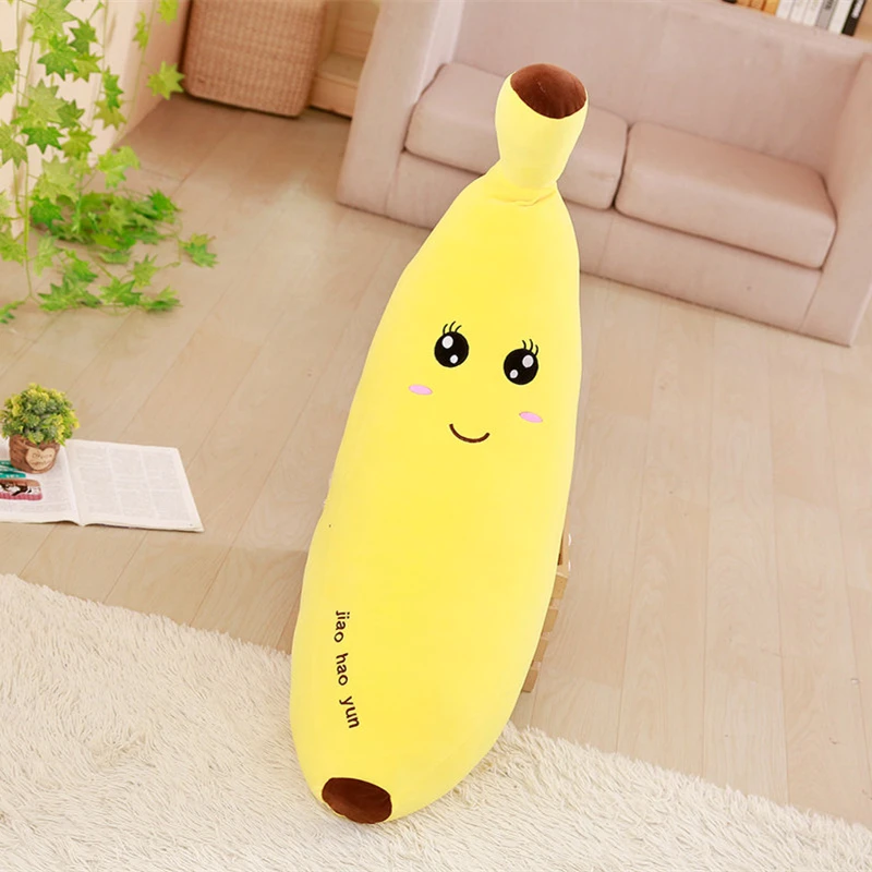 MIAOOWA 1PC 80-120CM Lovely Banana Stuffed Soft Pillow Baby Simulation Banana Cushion Toy Doll Kid Children Cute Birthday Gifts MIAOOWA 1PC 80-120CM Lovely Banana Stuffed Soft Pillow Baby Simulation Banana Cushion Toy Doll Kid Children Cute Birthday Gifts