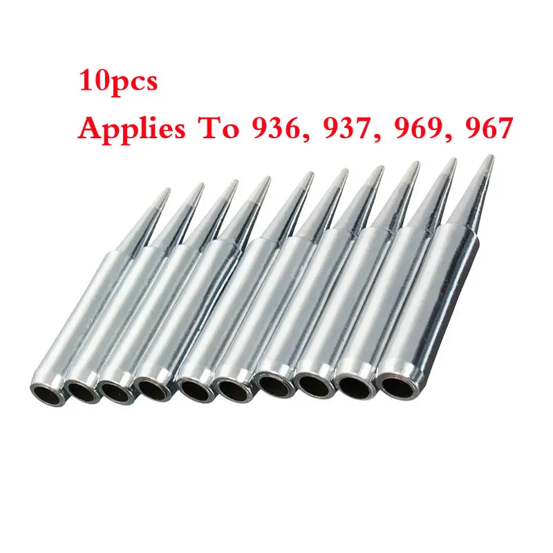 60pcs Soldering Tips Iron TIP 900M-T for 936//937//928 Soldering Station tools