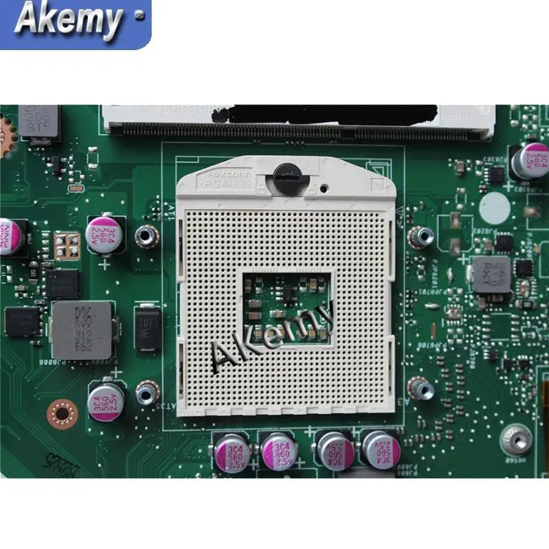  Akemy X55VD Laptop motherboard for ASUS X55VD X55V X55 Test original motherboard REV2.1/REV2.2 GT61