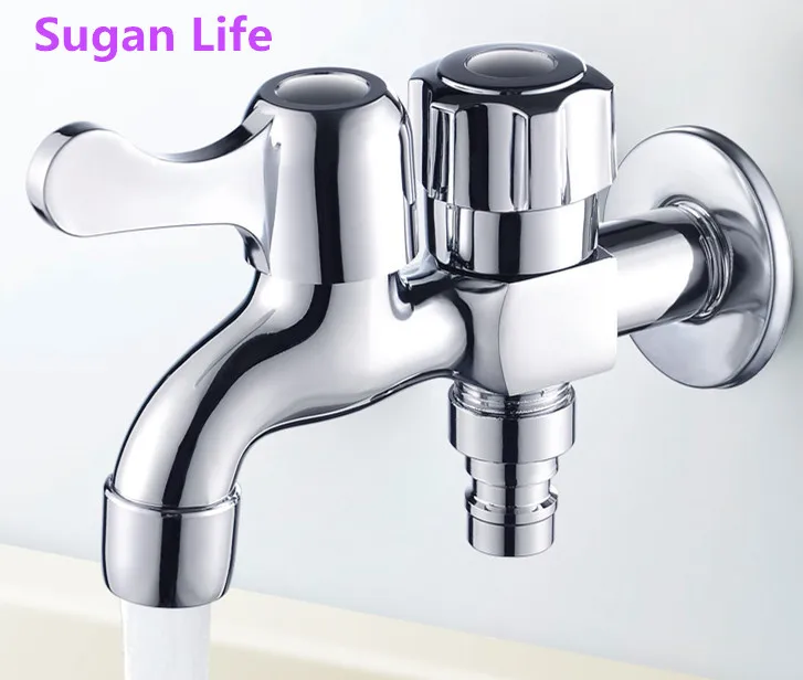 Новый хромированный смеситель Sugan Life для садовой стиральной машины с двойным