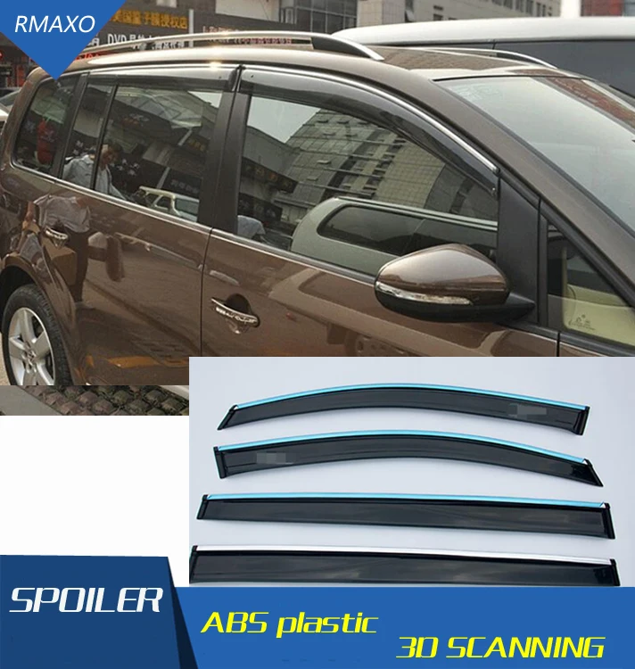 Для touran Пластиковый оконный козырек Vent Shades Защита от солнца и дождя для авто