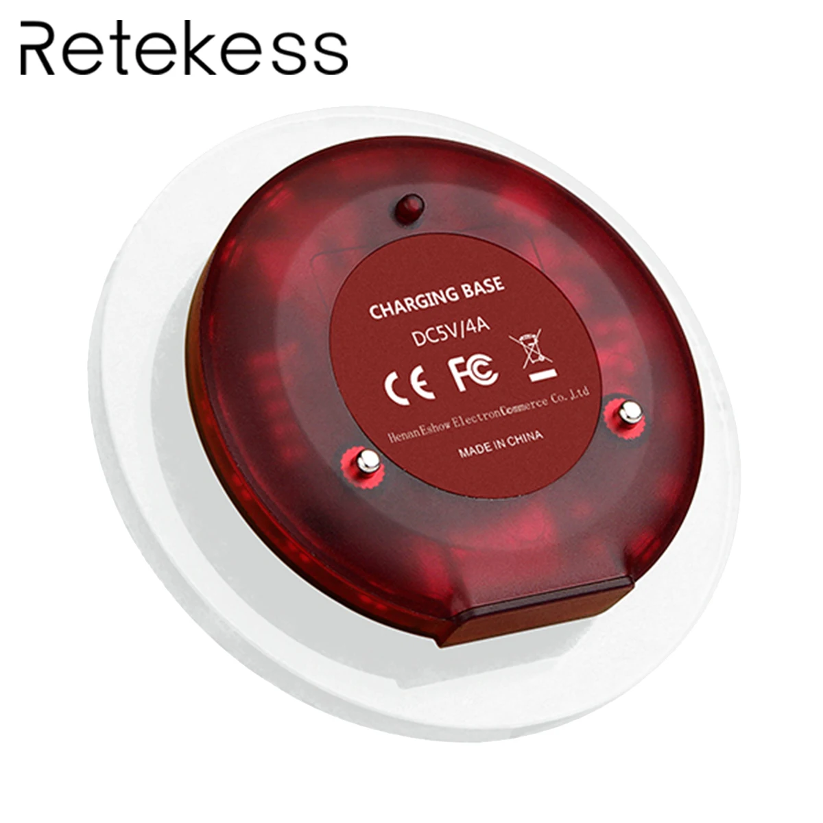 

Restaurant Call Coaster Pager Charger Base For Wireless Calling Paging System F3356A