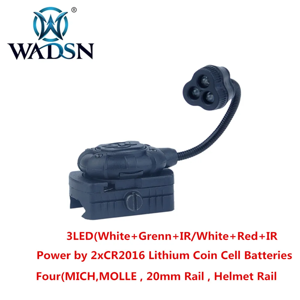 

WADSN Airsoft Tec MPLS3 Lighting System Tactical Helmet FlashLight Cycling Outdoor Sports Hunting Survival Softair WNE05015