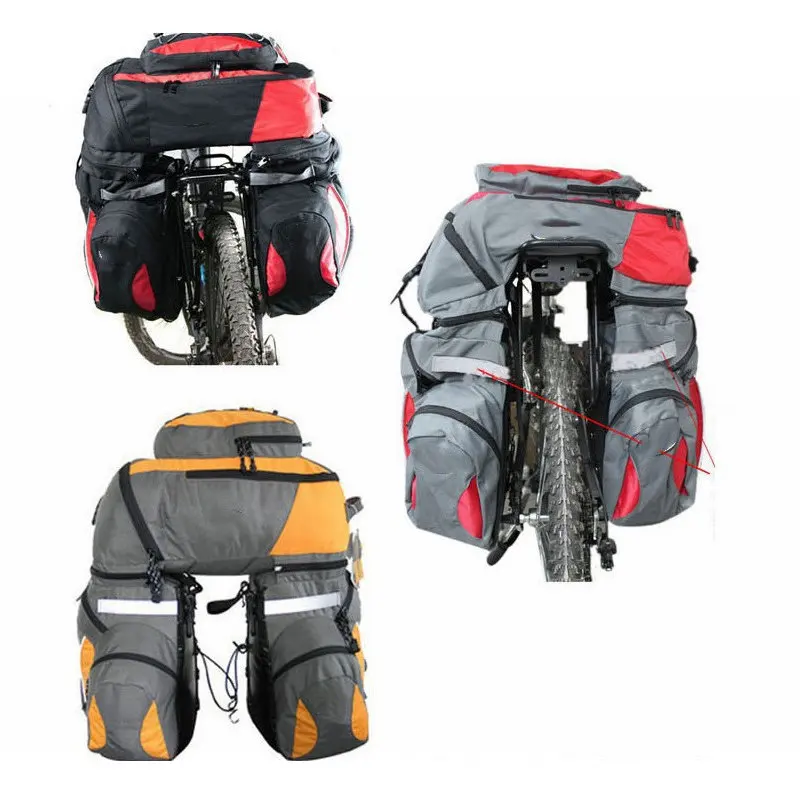 1x Multipurpose Convertible Bicycle Rear Luggage Carrier & Backpack