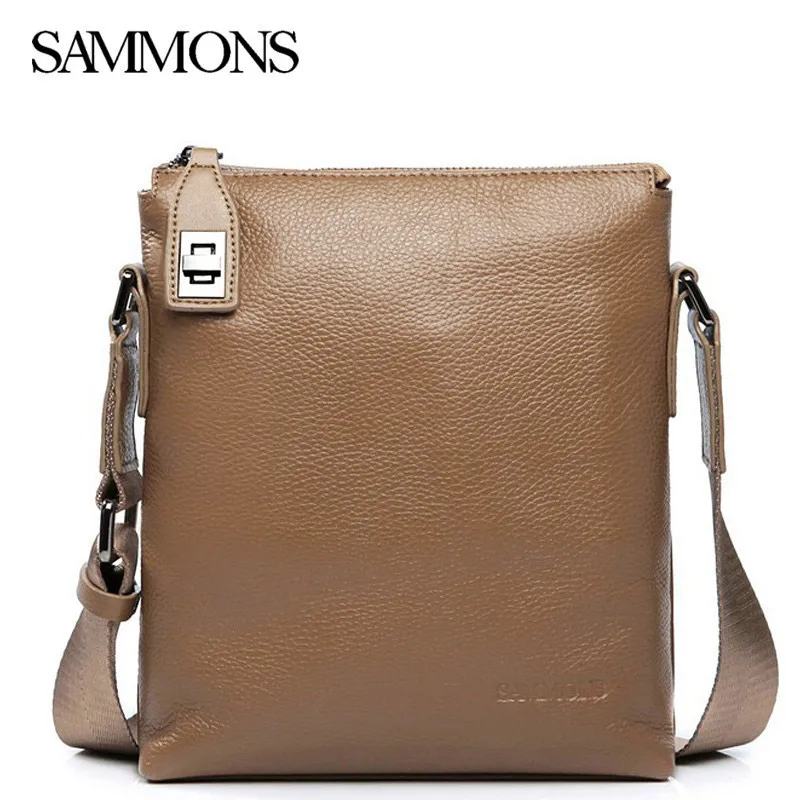 

Fashion elegant man bag small leather shoulder bag male genuine leather bags men messenger bag