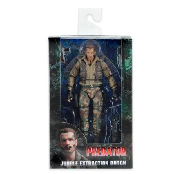 30TH Anniversary Aliens vs Predator Jungle Hunter Unmasked Masked Demon Extraction Patrol Encounter Disguise Dutch Action Figure (5)