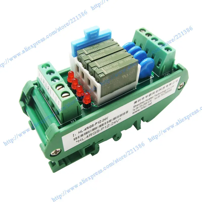 4 bit 5V 5A PA1a relay Module driver board output amplifier board PLC