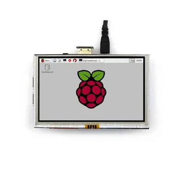 

5.0 inch TFT 800x480 Hdmi touch Screen 5 inch LCD Display monitor Model for Raspberry pi 2 raspberry A+/B+/2B BeagleBone Black