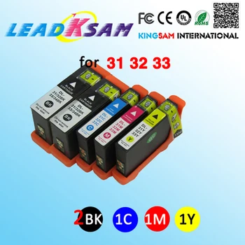 

5x Ink cartridges compatible for Dell31 32 33 34 V525w V725w printer