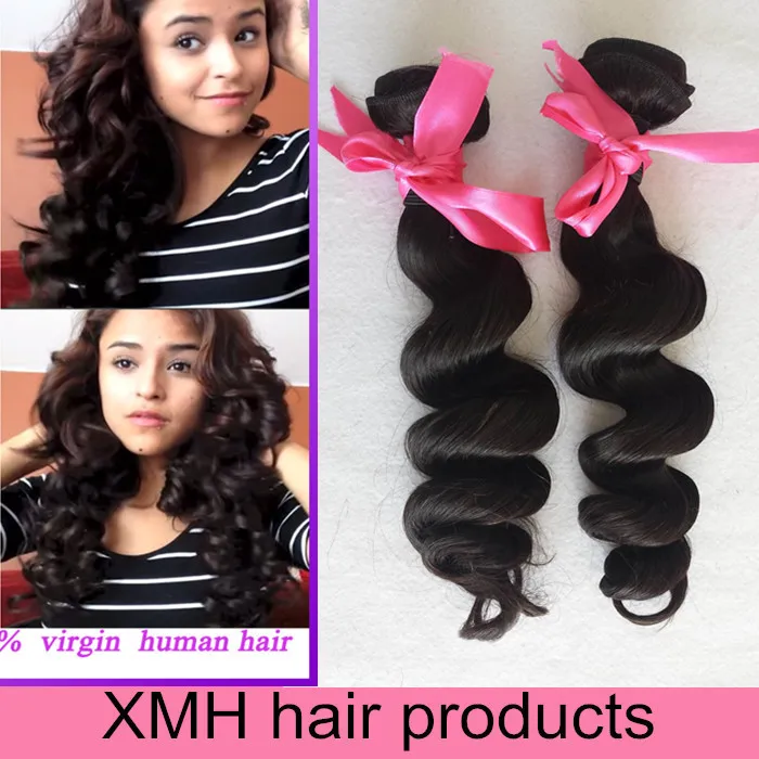 

Cheap Peruvian Virgin Hair Bundles 10pcs 8A Unprocessed Human Hair Weave Peruvian Loose Wave Top Virgin Hair Vendors Mocha Hair
