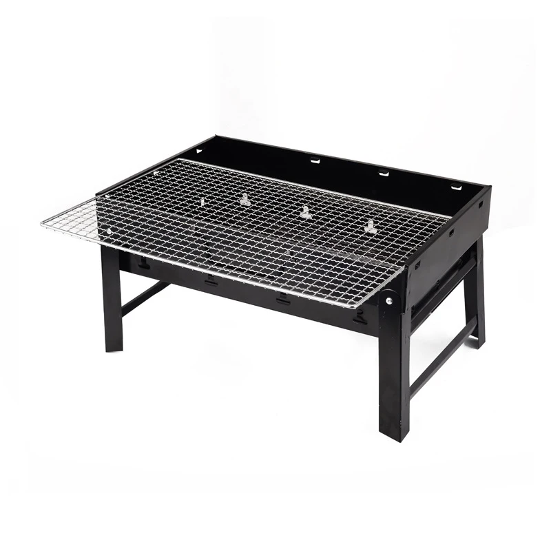 

Steel Outdoor Folding Grill Wire Meshes Camping Campfire Folding Barbecue Rack.home BBQ