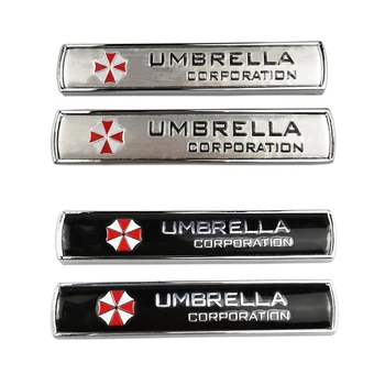 

7.8cm Car Decal Umbrella Logo For Volkswagen Jaguar Fiat Infiniti Land Rover Mitsubishi Opel Side Fender Exterior Accessories