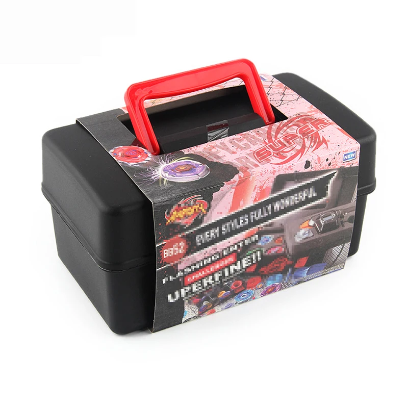 

Lensple Game Box For Beyblade Burst Metal Fusion 4D Launcher Beyblade Spinning Top Set Toy Best Birthday Gifts For Kids