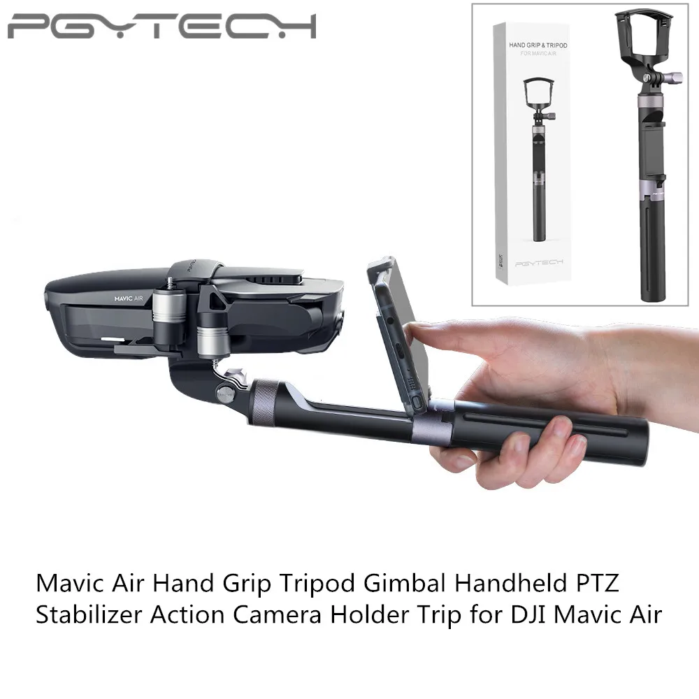 

PGYTECH Handheld Gimbal Camera Bracket Hand Grip Tripod Stabilizer Holder Trip for DJI Mavic Air