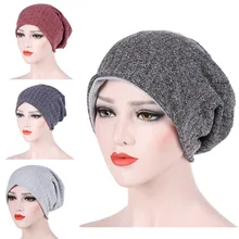 Мода осень зима капот мягкий мешок шапка полиэстерная Кепка для женщин мужчин