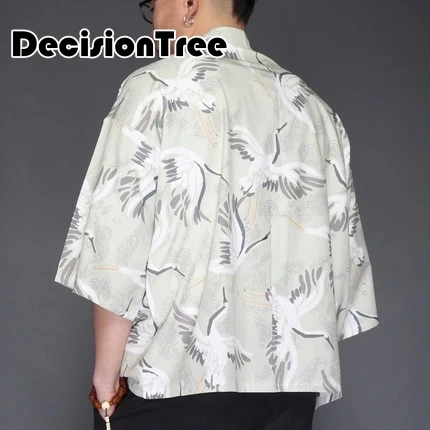 2019 summer japan style kimono men 100% cotton&linen loose mens jackets plus sleeve open stitch casual coat male windbreaker 2019 summer japan style kimono men 100% cotton&linen loose mens jackets plus sleeve open stitch casual coat male windbreaker