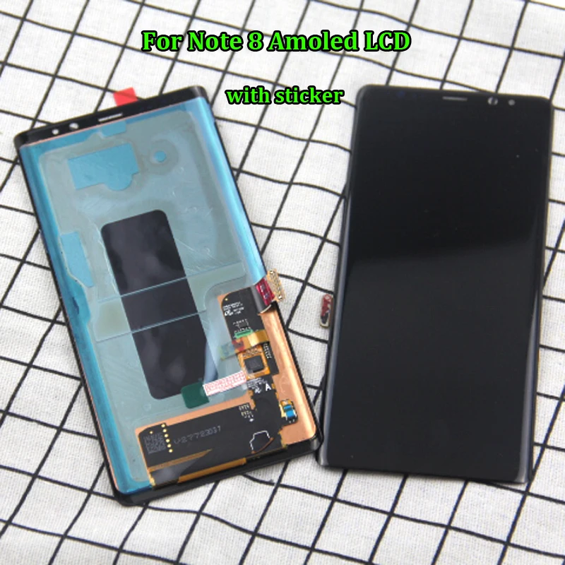 

6.3" inch Amoled LCD For SAMSUNG Galaxy Note 8 Display +Touch Screen N9500 N9500F N900D N900DS Digitizer