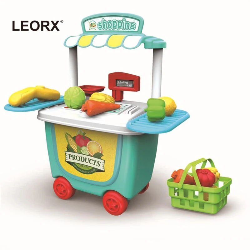 Pretend Play Supermarket Kit Creative Deluxe Cute Purple Role Playing