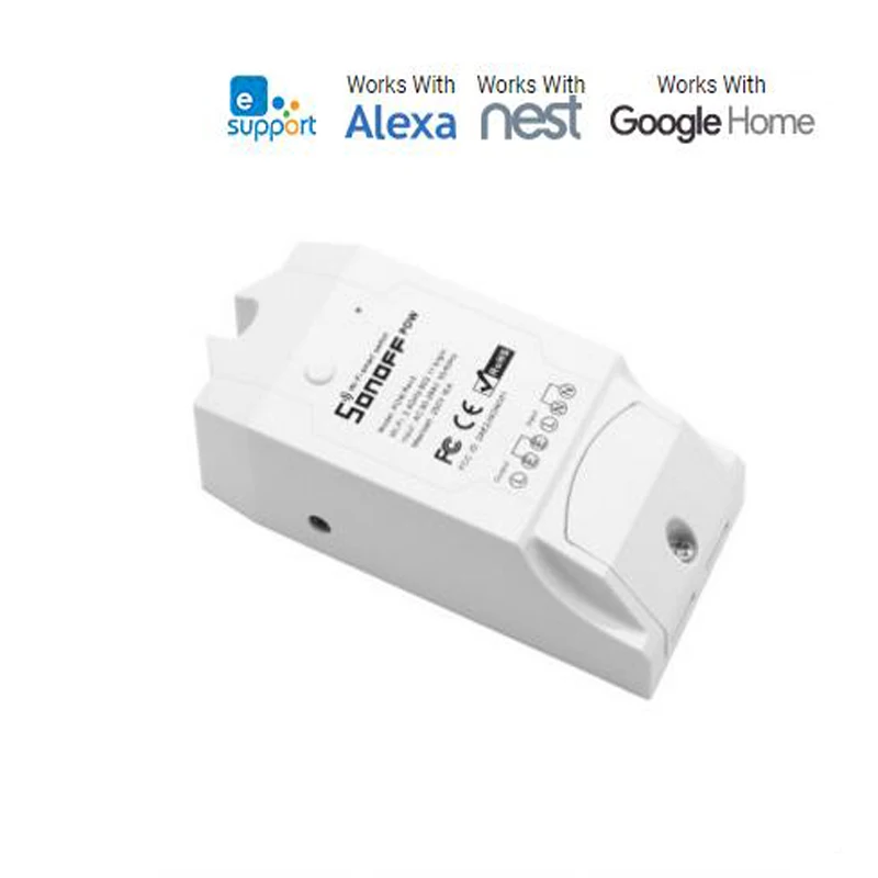  Sonoff Pow R2 Itead Wireless WiFi Switch ON/Off 16A With Real Time Power Consumption Measurement Wa - 32757715604