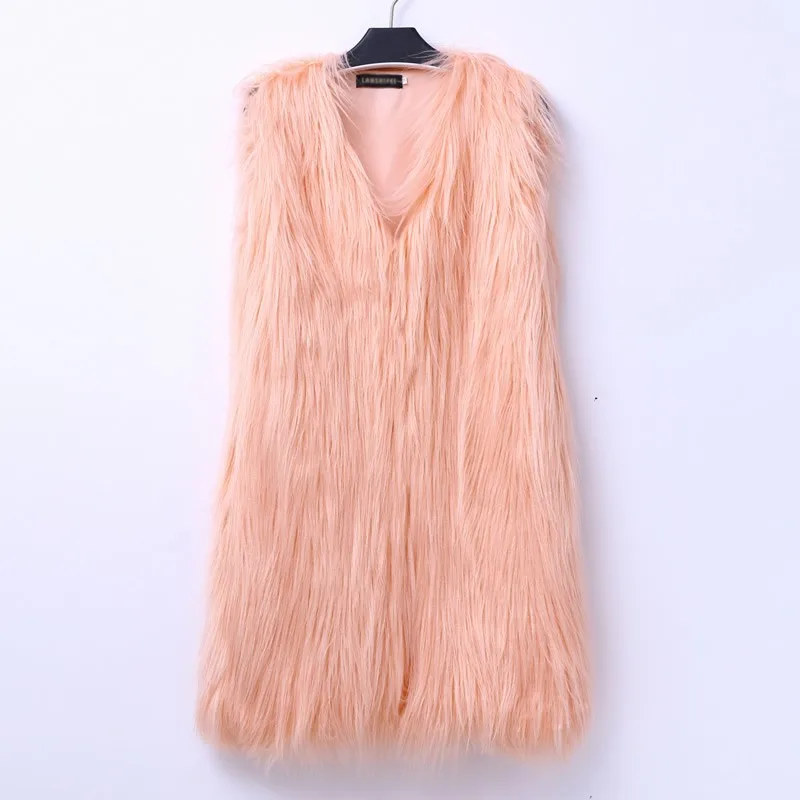 2016-Black-Faux-Fur-Long-Vest-Waistcoat-Autumn-Winter-Sleeveless-Outerwear-Women-Coats-Soft-Hairy-Overcoat (2)