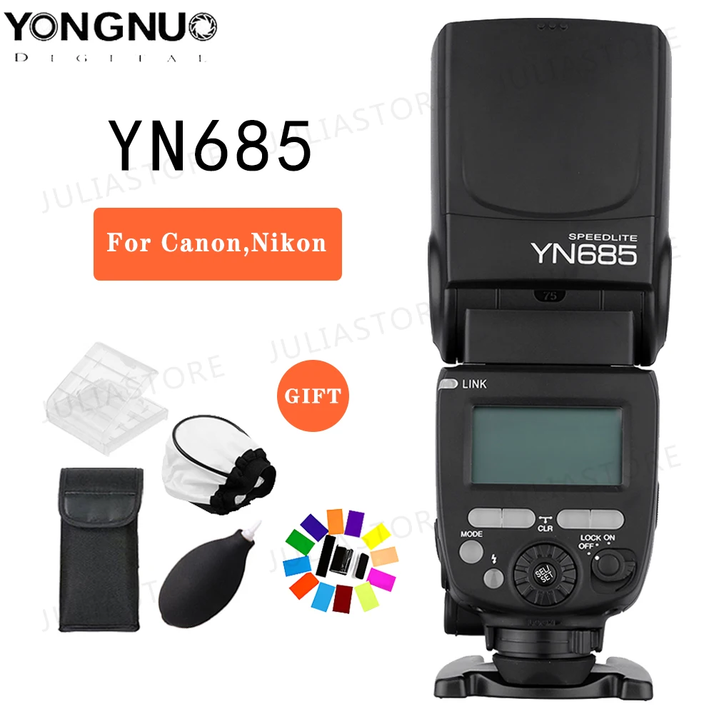 YONGNUO YN685 Wireless 2.4G HSS TTL/iTTL Flash Speedlite for Canon