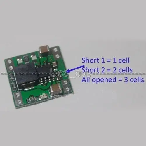 

1s, 2s or 3s cells 1-2A Lithium ion Battery Charger Module PCB 18650 iphone 14450