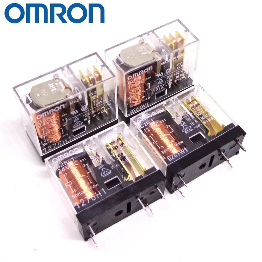 

OMRON RELAY G2R-1-12VDC G2R-1-24VDC G2R-1 12V 24V 10A 5PIN Brand new and original relay
