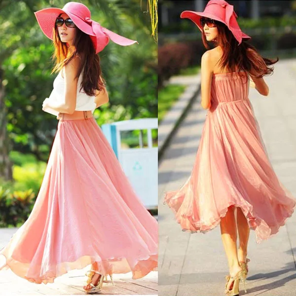 circular maxi skirt