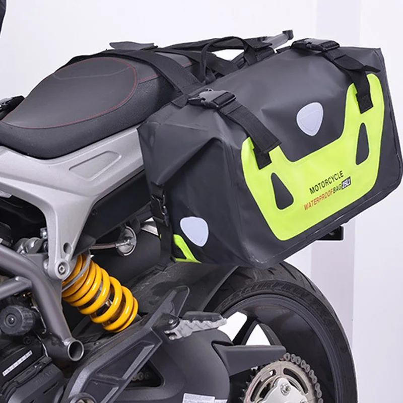 Universele 1 Pairs Groene Motorfiets PVC Water Proof Zadeltas Bagage Opslag Outdoor Reizen Bag Grote Capaciteit Voor Ducati Universele 1 Pairs Groene Motorfiets PVC Water Proof Zadeltas Bagage Opslag Outdoor Reizen Bag Grote Capaciteit Voor Ducati