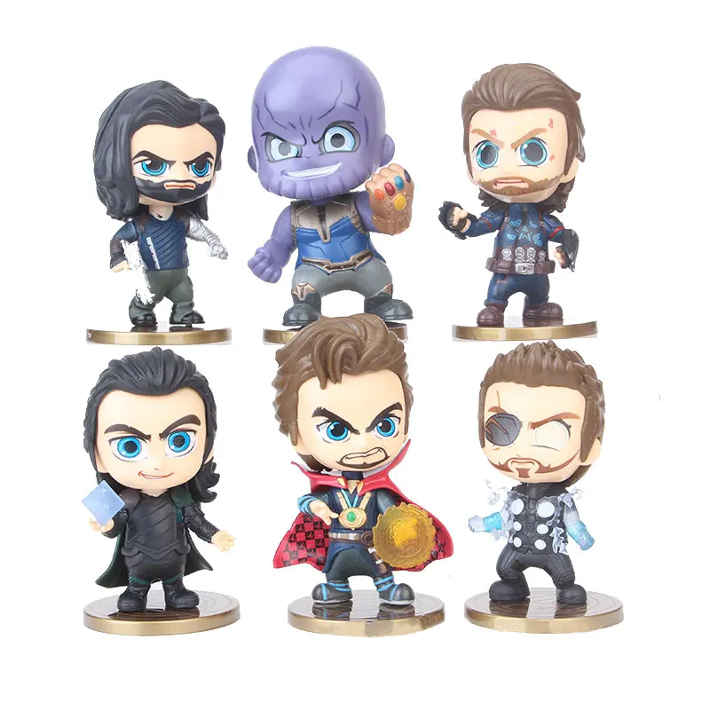 Hasbro Marvel Мстители Человек-паук Железный человек Тор Бэтмен Фигурка куклы