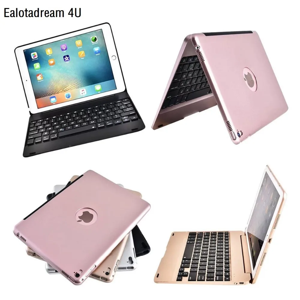 

Slim ABS Wireless Bluetooth Case for iPad 6 iPad Air 2 Case Keyboard Kickstand Flip PC Cover for iPad Air 2 keyboard Cover