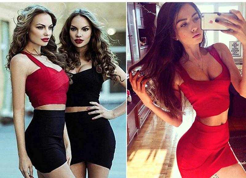 2019 new arrivals womens elastic bandage crop top spaghetti strap busty solid candy color v-neck hot sale  EV1529