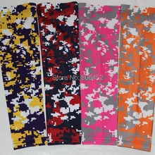 250 шт. влаги влагу Сжатия Руку Рукав Цифровой Камуфляж дизайн в различных цветах