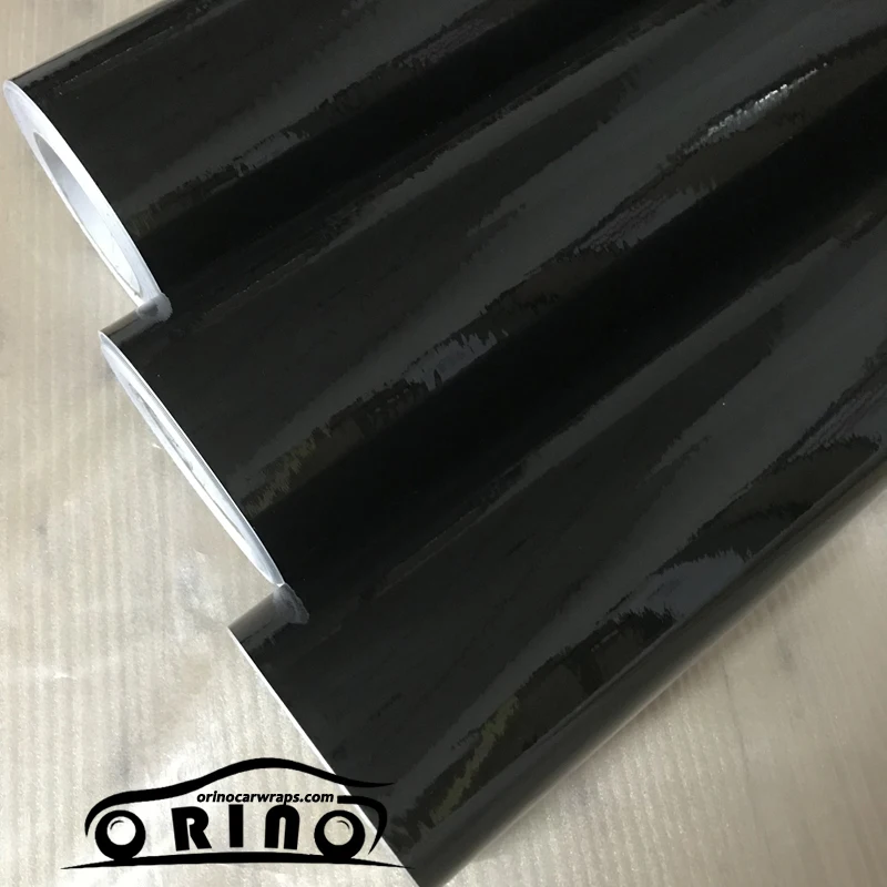 Black Glossy Vinyl Film Wrap-10