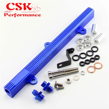 

Aluminum Fuel Injector Inject Rail Fits For MR2 SW20 Celica ST205 Gen3 3S-GTE Blue
