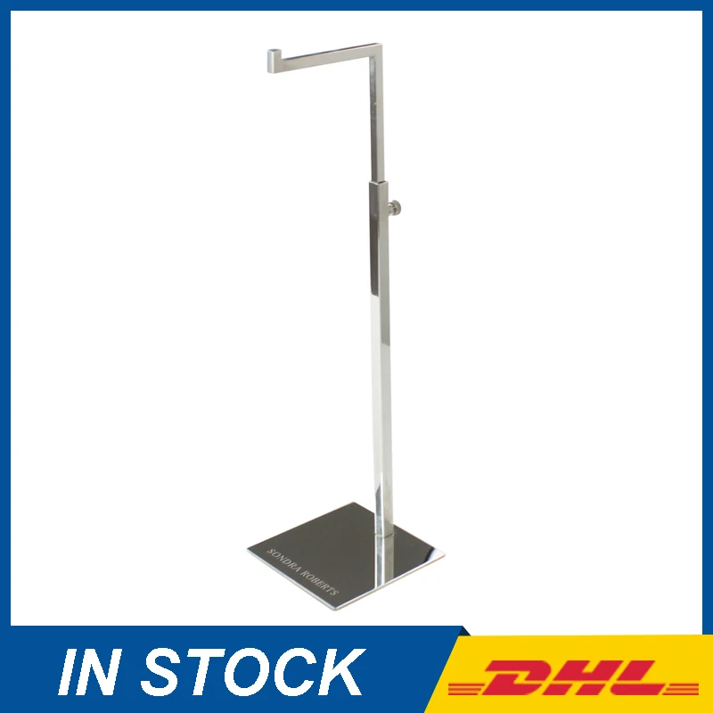 Free Shipping Polished Silver Handbag Stand Display, Women Handbag