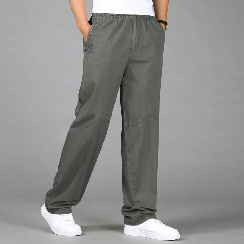 Мужские повседневные брюки, мужские новые стильные большие размеры, чистые комбинезоны различных цветов, уличные удобные штаны для отдыха, китайские традиционные Harajuku