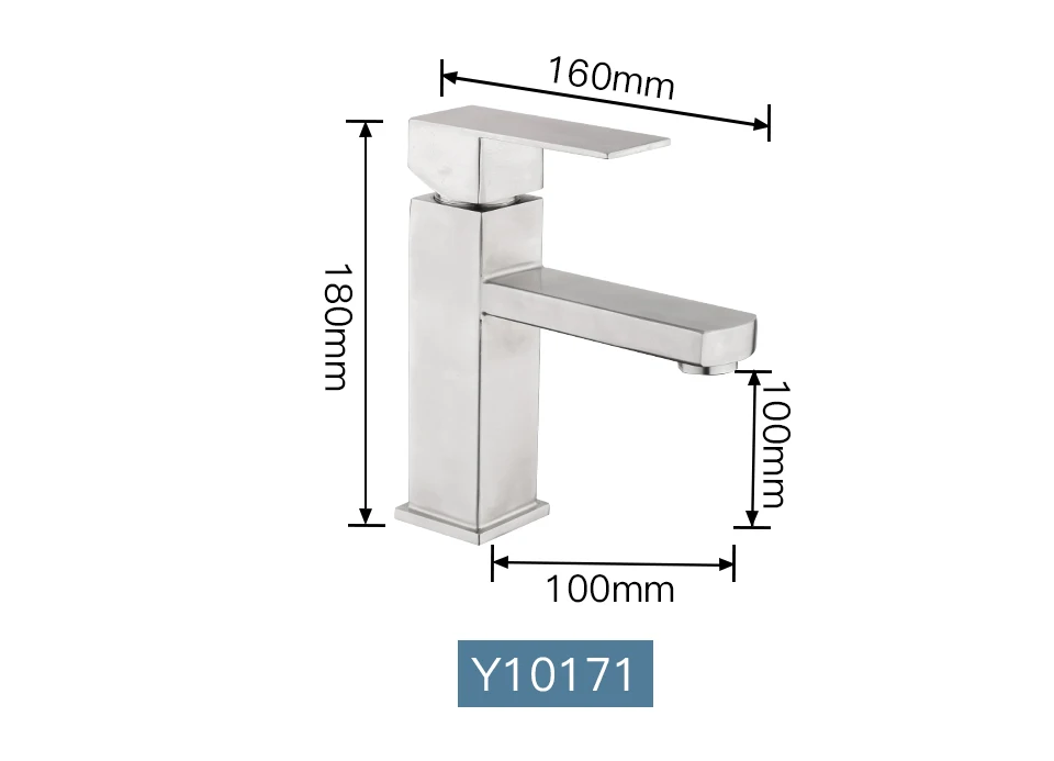 Frap квадратный кран для раковины ванной комнаты, кран для раковины, кран для мытья ванной комнаты, кран для раковины Y10170/Y10171