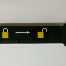 HOUZE, S3 handkey, S3 key, S3 безопасный деташер, деташер s3, блокировщик, pegboard Крючки releaser, черный, 10 шт./лот