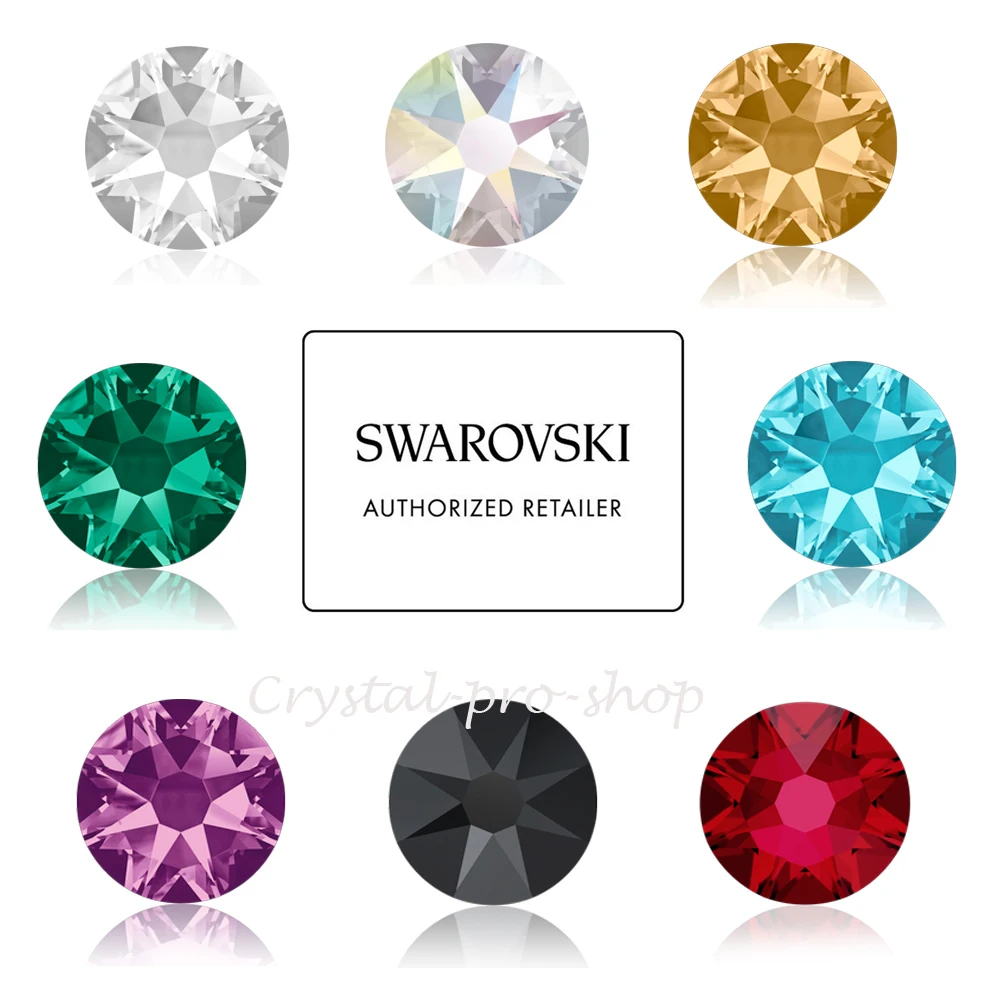 Новинка 2019 20 элементов Swarovski Scarlet (276) ss14 (3 5 3 6) мм (без горячей фиксации) красные